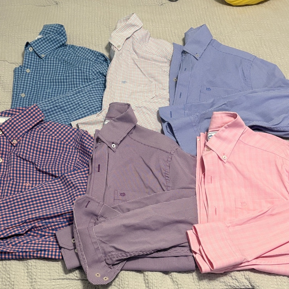 Men's Multi-Color Checkered Shirts